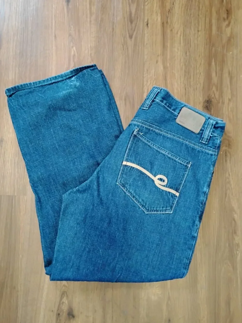 Vintage Y2K Ecko Baggy Fit Denim Jeans Blue
